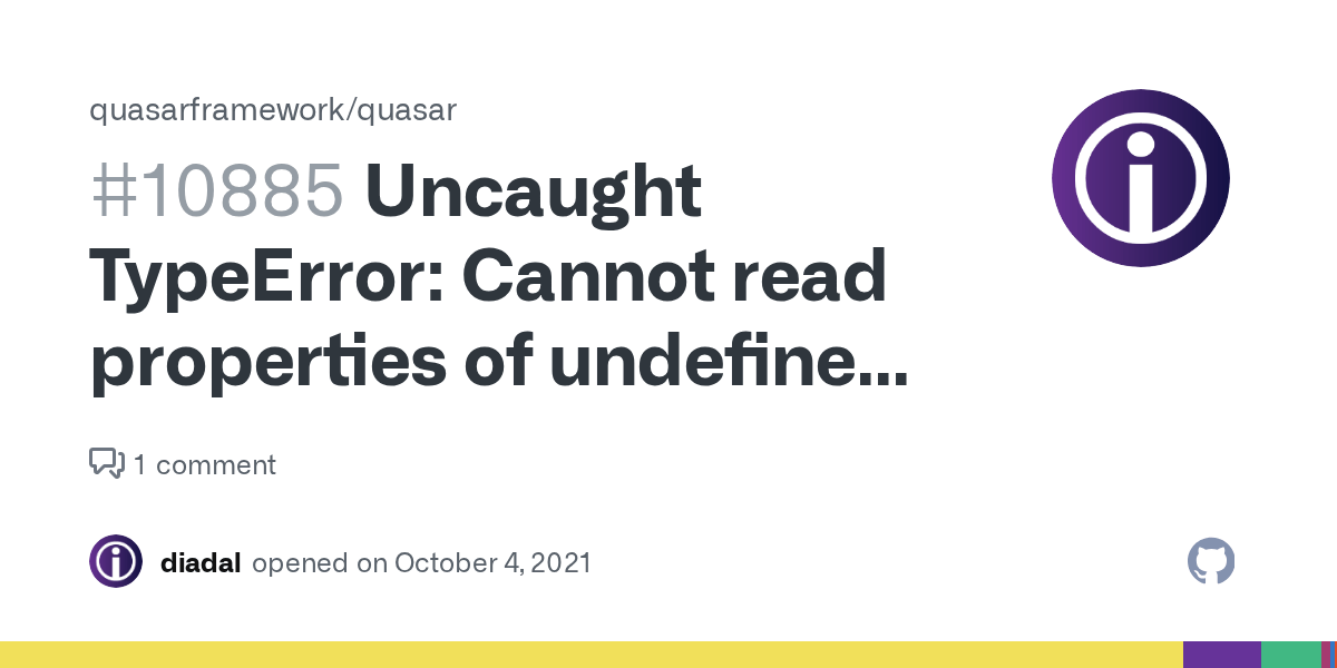 Uncaught TypeError Cannot read properties of undefined is date