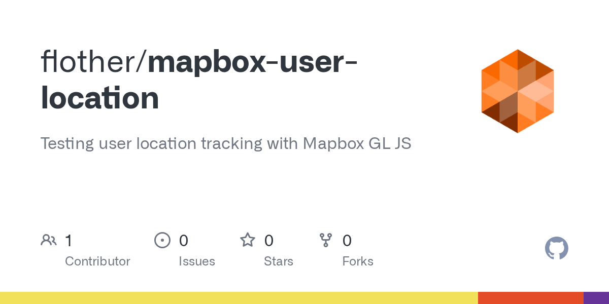 GitHub flother/mapboxuserlocation Testing user location tracking
