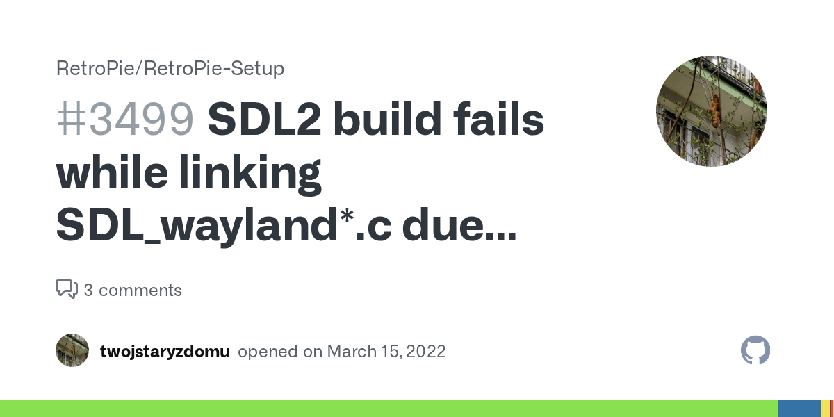 SDL2 build fails while linking SDL_wayland*.c due undefined symbols