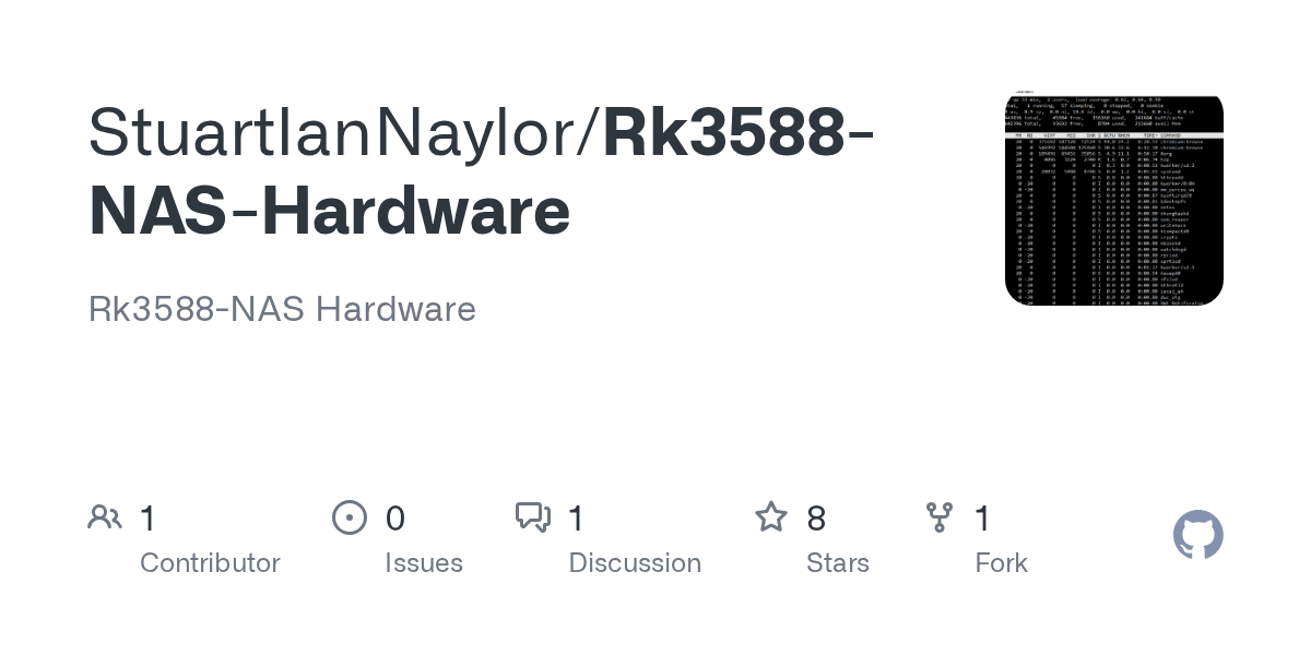 GitHub StuartIanNaylor/Rk3588NASHardware Rk3588NAS Hardware