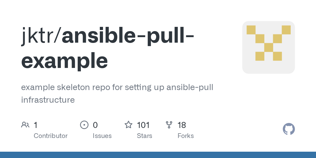 ansiblepullexample/local.yml at master · jktr/ansiblepullexample