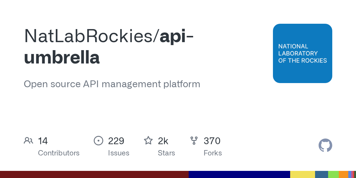 GitHub NREL/apiumbrella Open source API management platform
