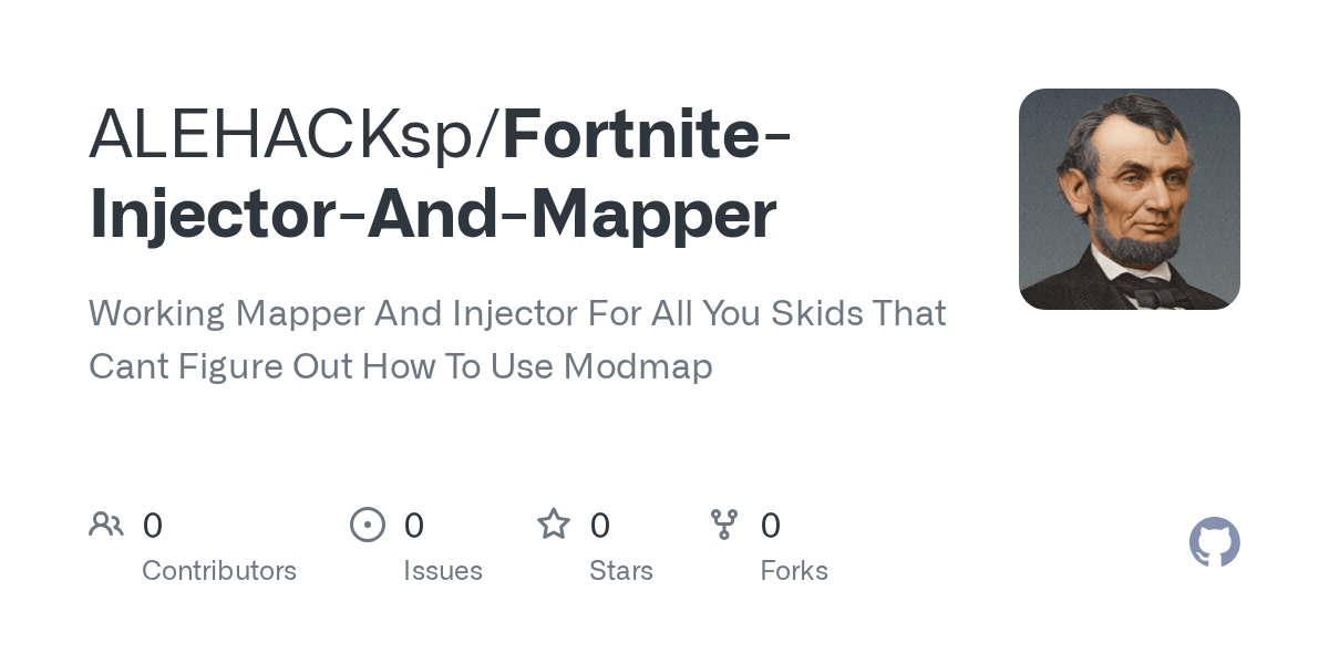 GitHub ALEHACKsp/FortniteInjectorAndMapper Working Mapper And