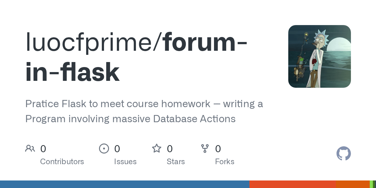 GitHub fkcptlst/foruminflask Pratice Flask to meet course homework writing a Program