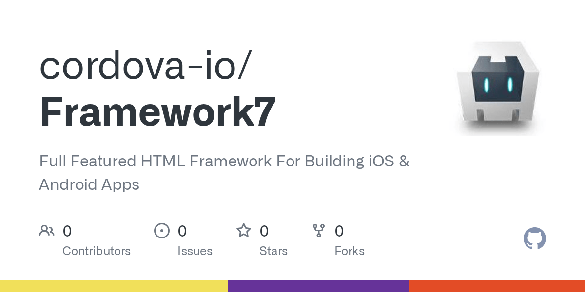 GitHub cordovaio/Framework7 Full Featured HTML Framework For