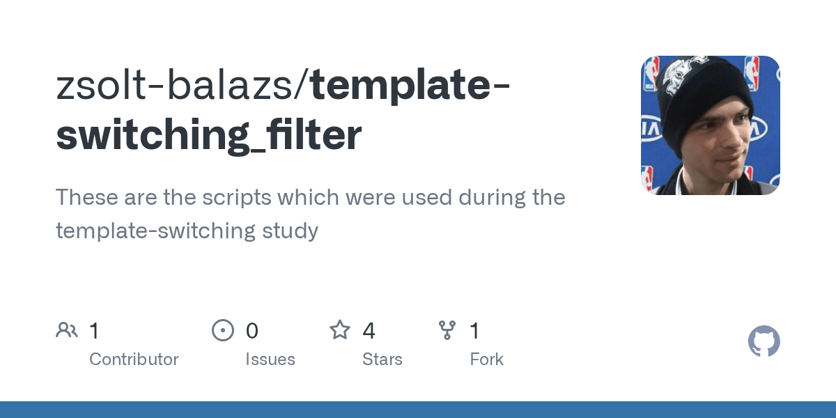 GitHub zsoltbalazs/templateswitching_filter These are the scripts