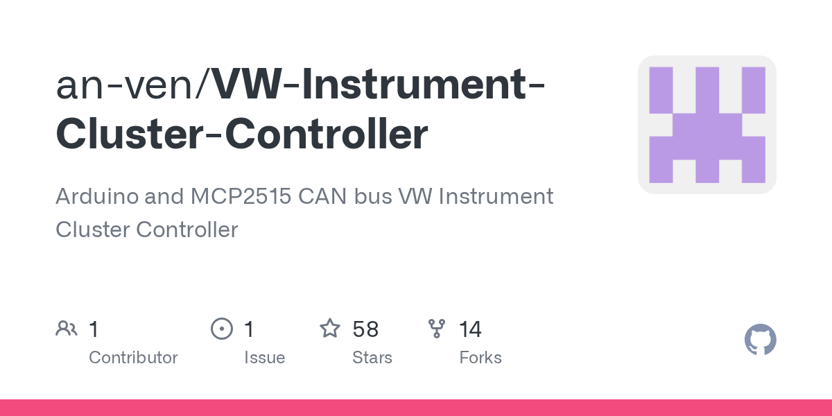 VW-Instrument-Cluster-Controller/VW-Istrument-Cluster-Controller.ino at