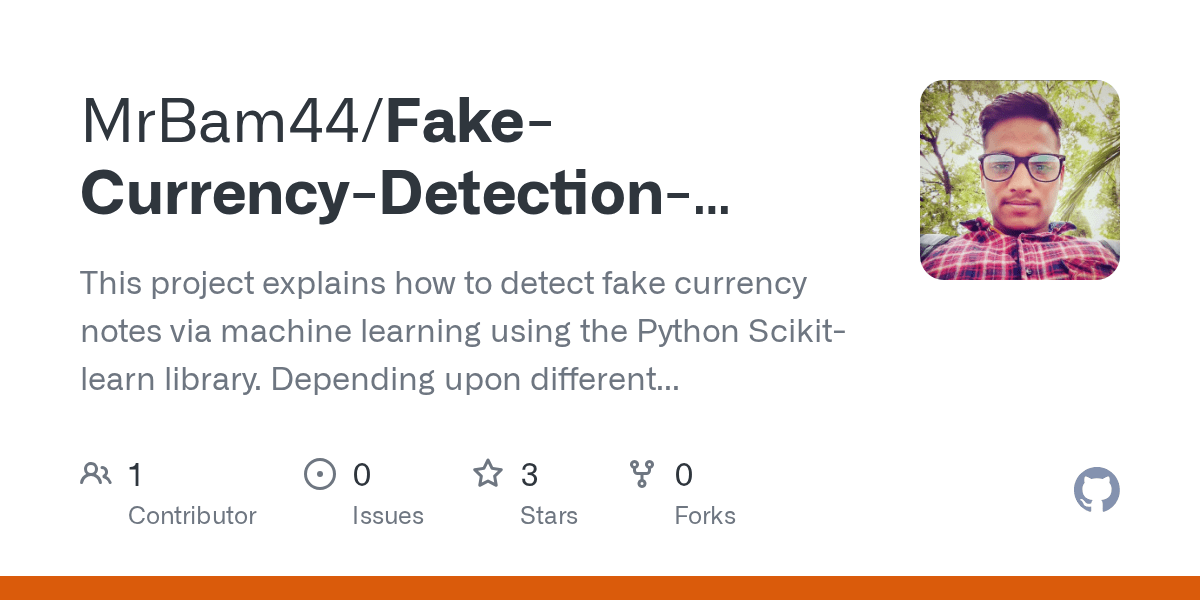 FakeCurrencyDetectionusingMACHINELEARNING/Fake Currency Detection