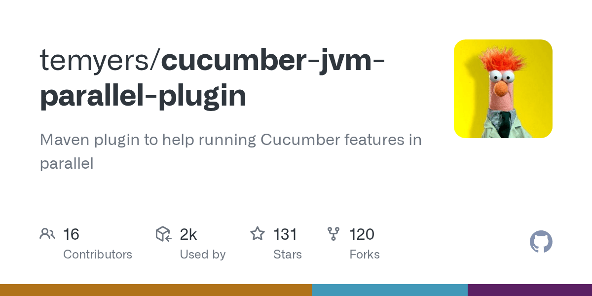 GitHub temyers/cucumberjvmparallelplugin Maven plugin to help