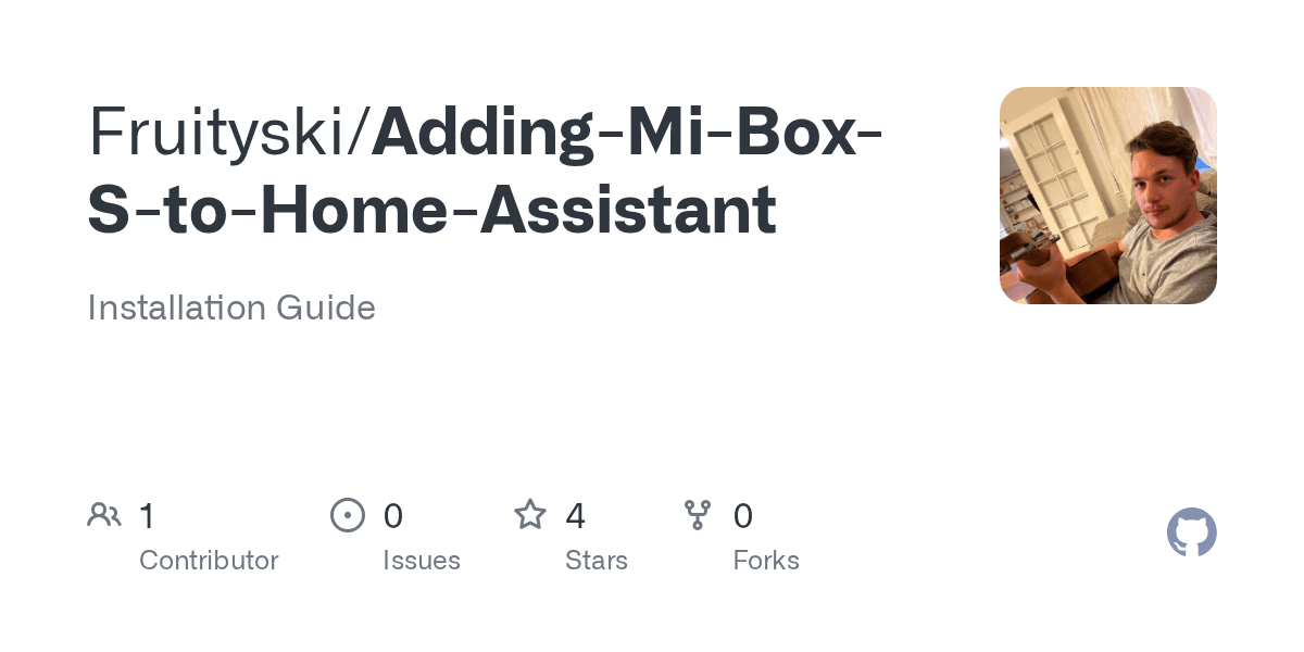 GitHub Fruityski/AddingMiBoxStoHomeAssistant Installation Guide