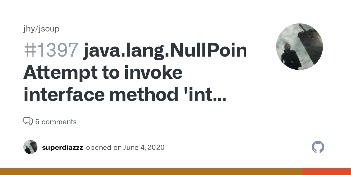 java.lang.NullPointerException Attempt to invoke interface method 'int