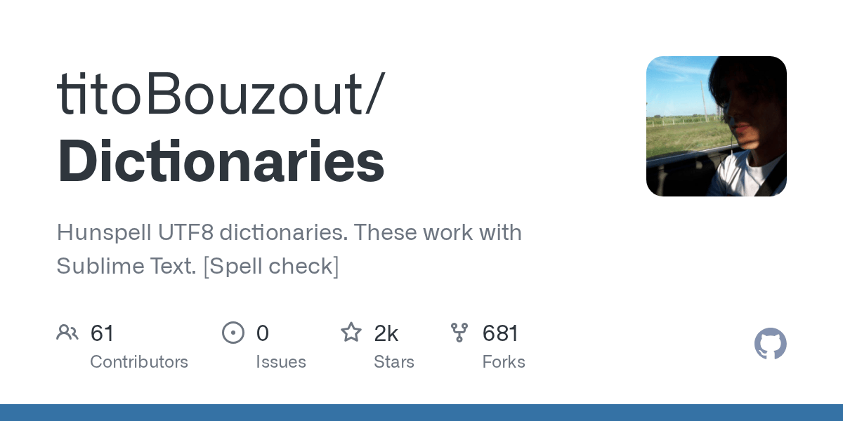 Dictionaries/English (South African).Dic At Master · Titobouzout/Dictionaries · Github