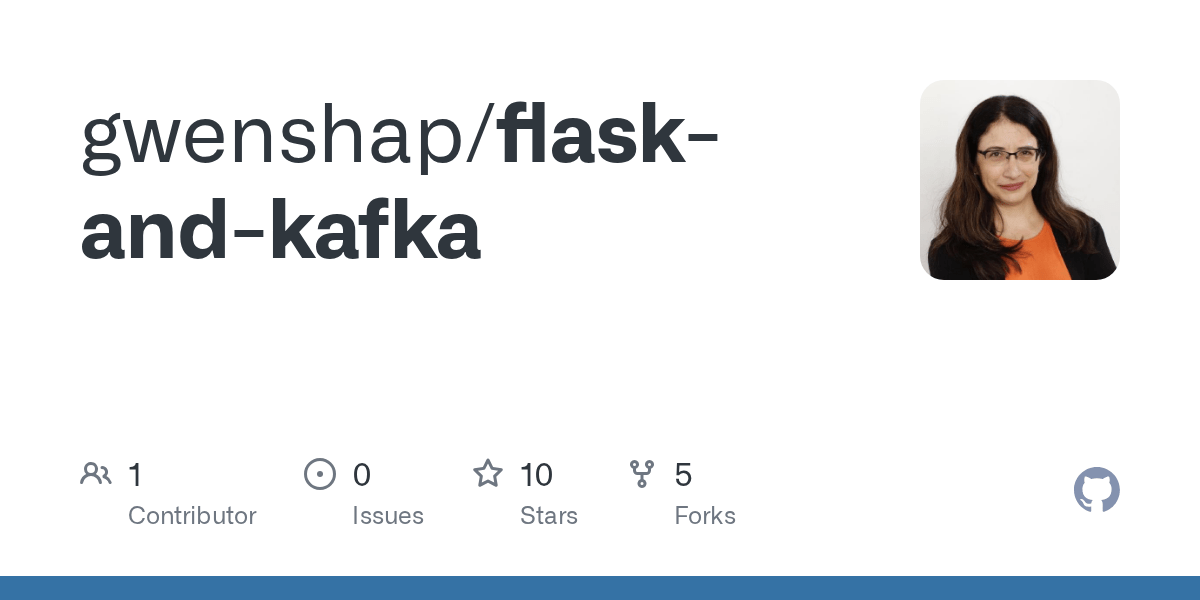 GitHub gwenshap/flaskandkafka