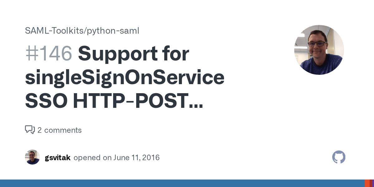Support for singleSignOnService SSO HTTPPOST binding · Issue 146