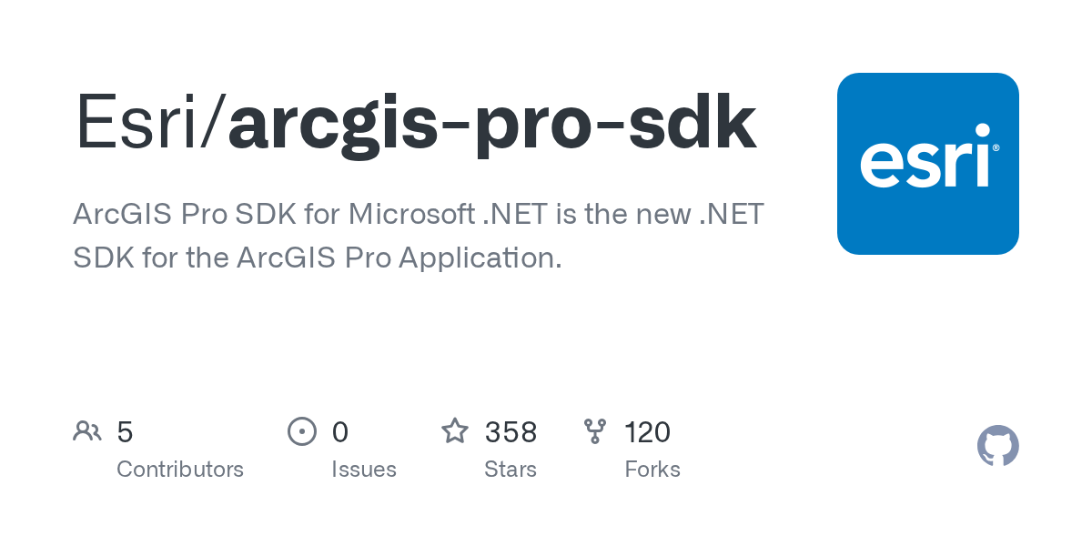GitHub Esri/arcgisprosdk ArcGIS Pro SDK for Microsoft is the