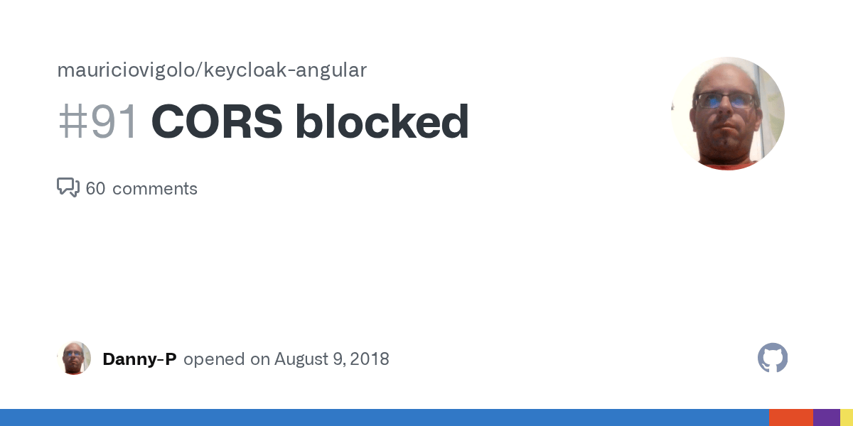 CORS blocked · Issue 91 · mauriciovigolo/keycloakangular · GitHub