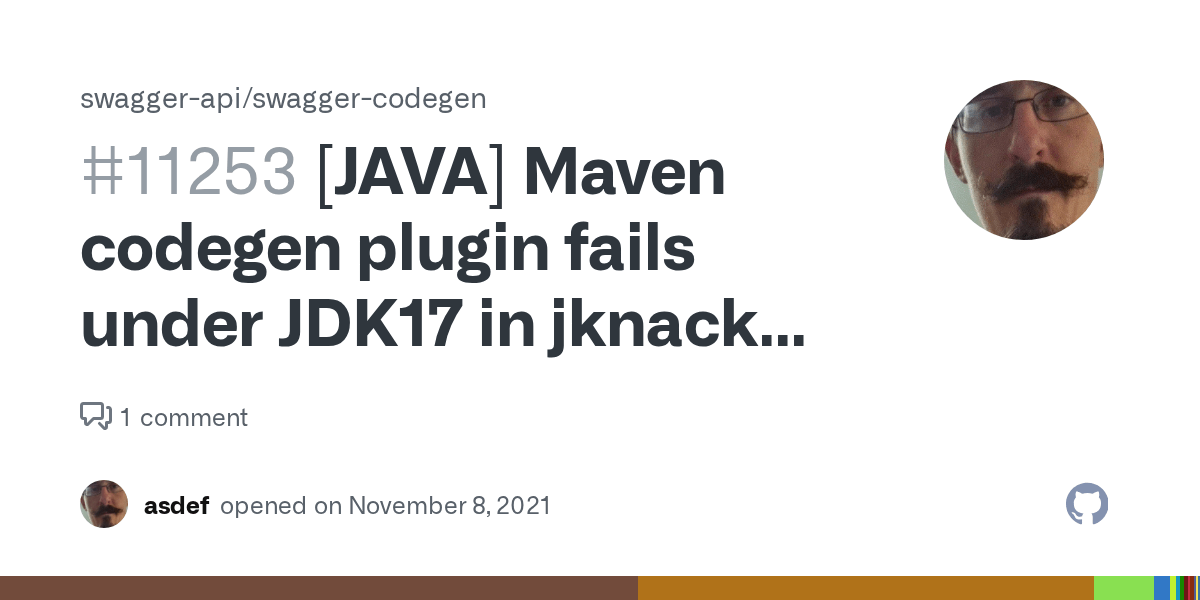 [JAVA] Maven codegen plugin fails under JDK17 in jknack handlebars