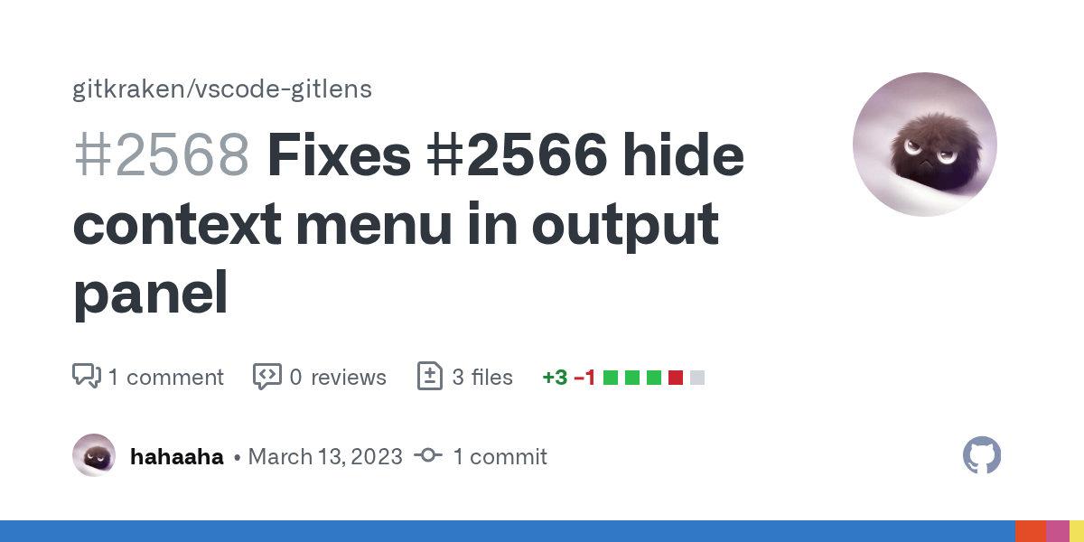 Fixes 2566 hide context menu in output panel by hahaaha · Pull Request