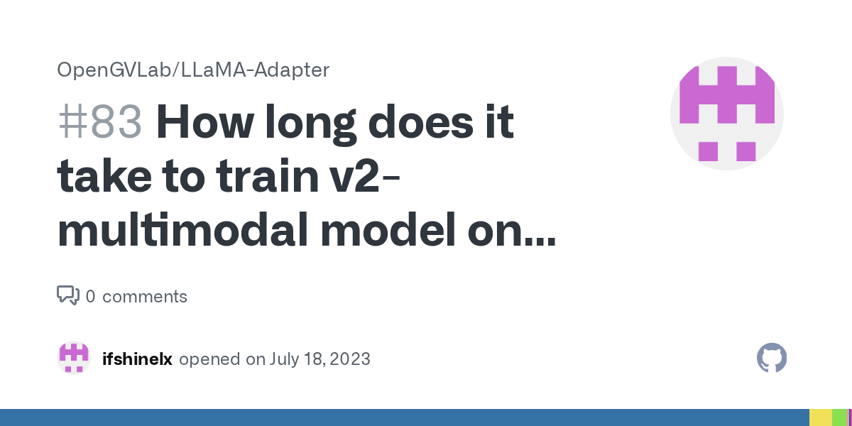 How long does it take to train v2multimodal model on ImageTextV1(a