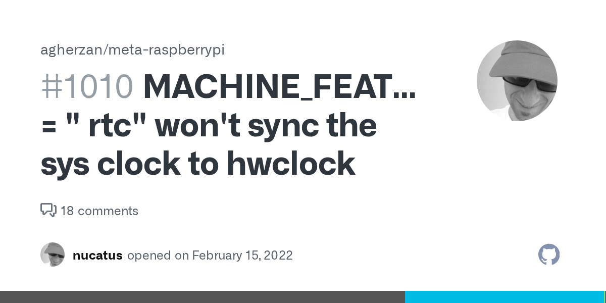MACHINE_FEATURES_append = " rtc" won't sync the sys clock to hwclock