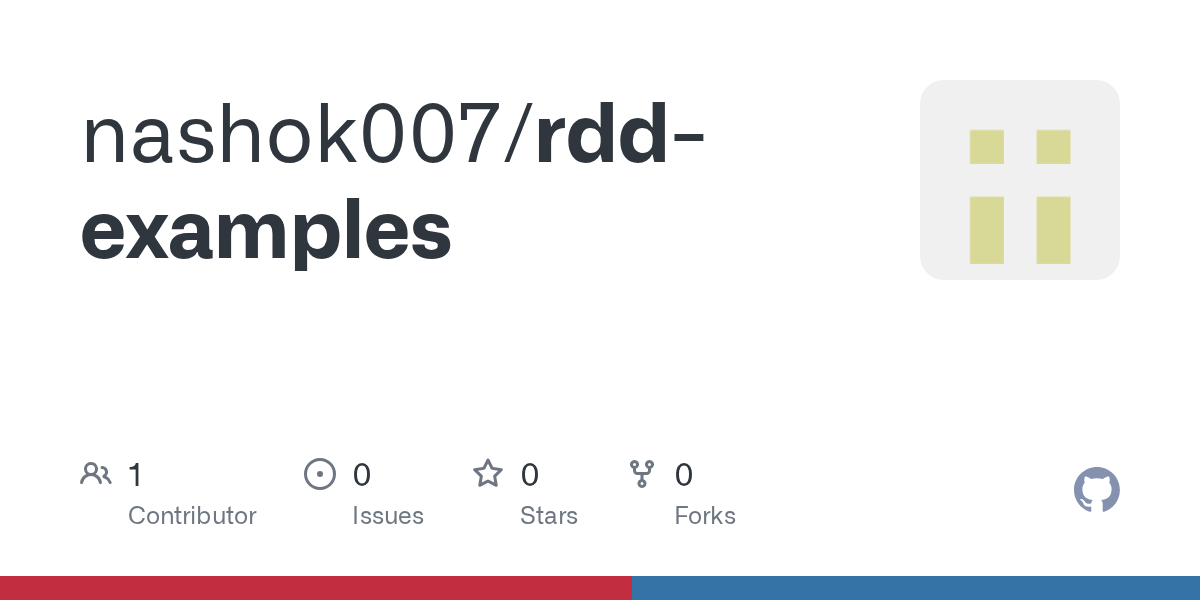 GitHub nashok007/rddexamples