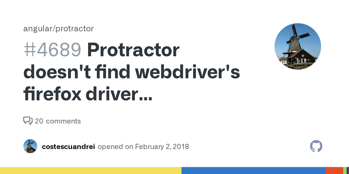 Protractor doesn't find webdriver's firefox driver automatically when
