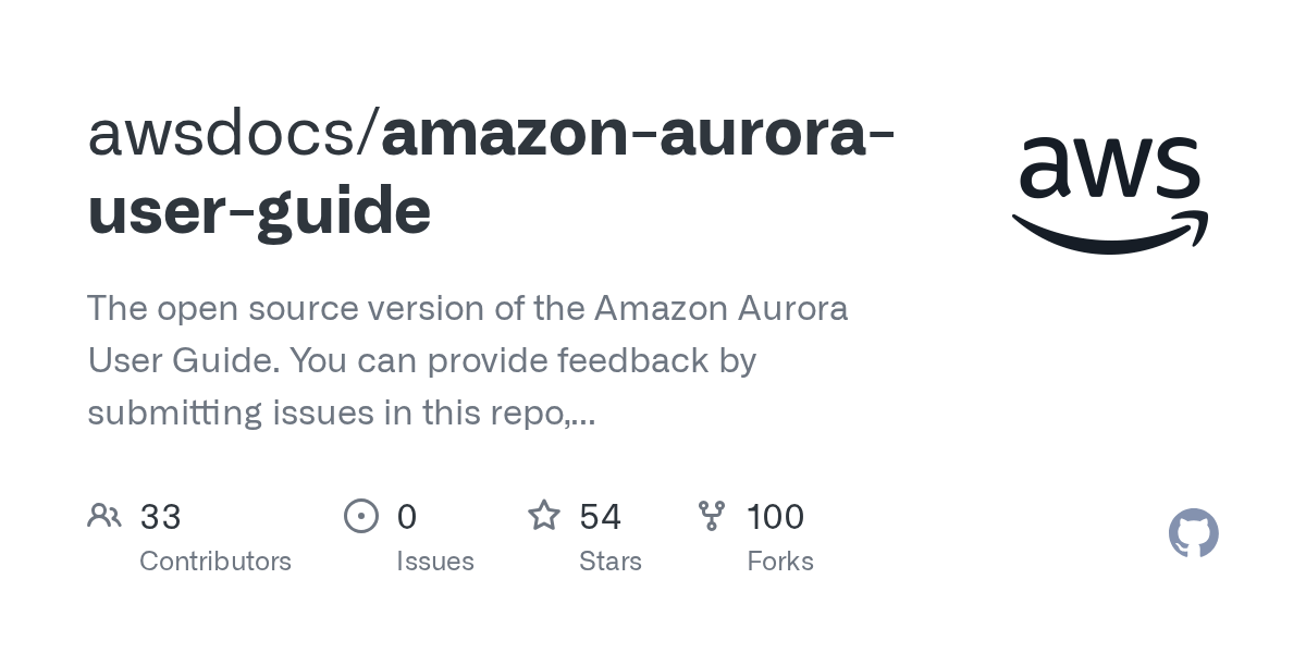 amazonaurorauserguide/oracles3integration.md at main · awsdocs