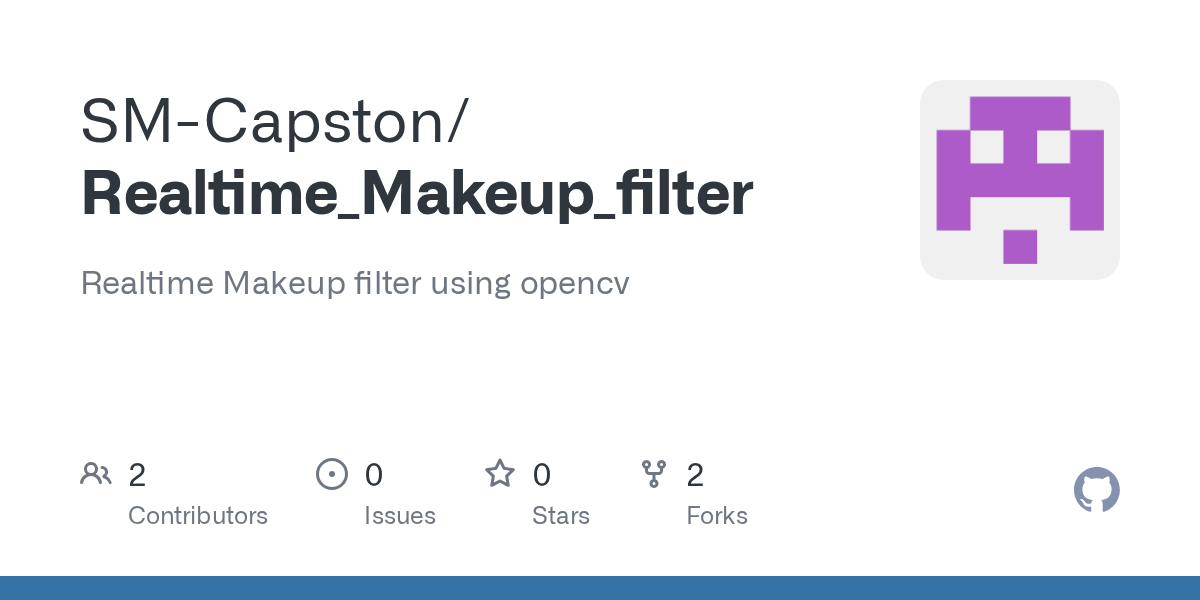 GitHub SMCapston/Realtime_Makeup_filter Realtime Makeup filter