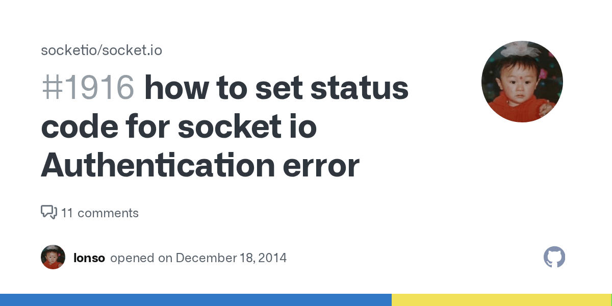 how to set status code for socket io Authentication error · Issue 1916