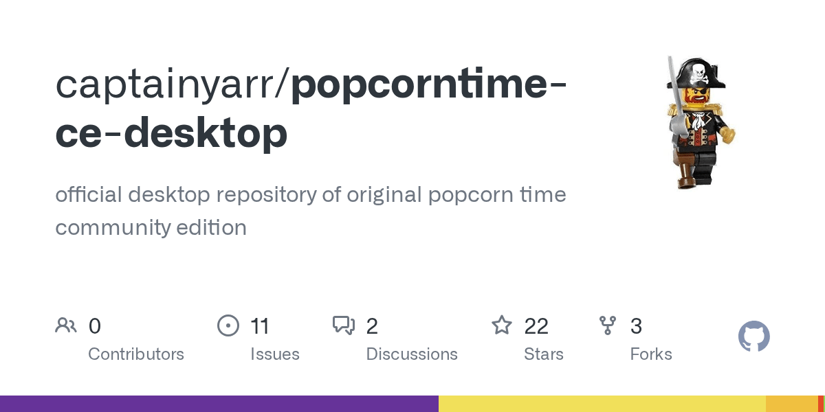 GitHub captainyarr/popcorntimecedesktop official desktop