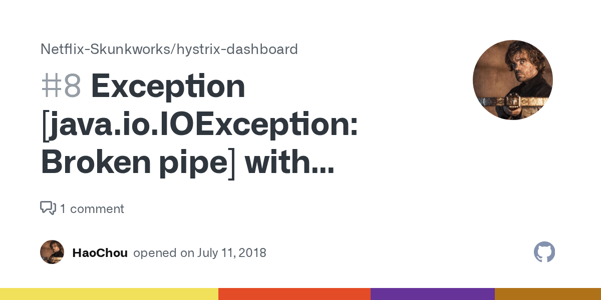 Exception [java.io.IOException Broken pipe] with EurekaInfoServlet