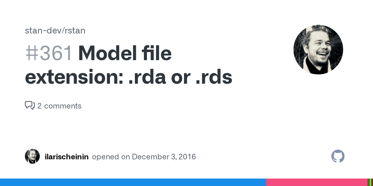 Model file extension .rda or .rds · Issue 361 · standev/rstan · GitHub