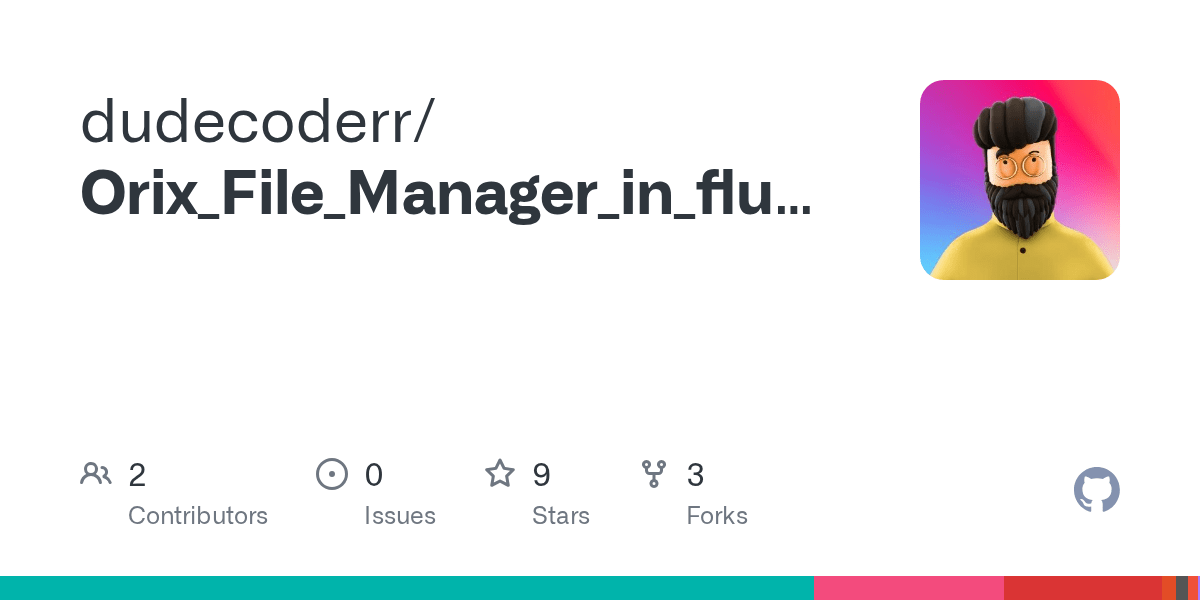 GitHub dudecoderr/Orix_File_Manager_in_flutter