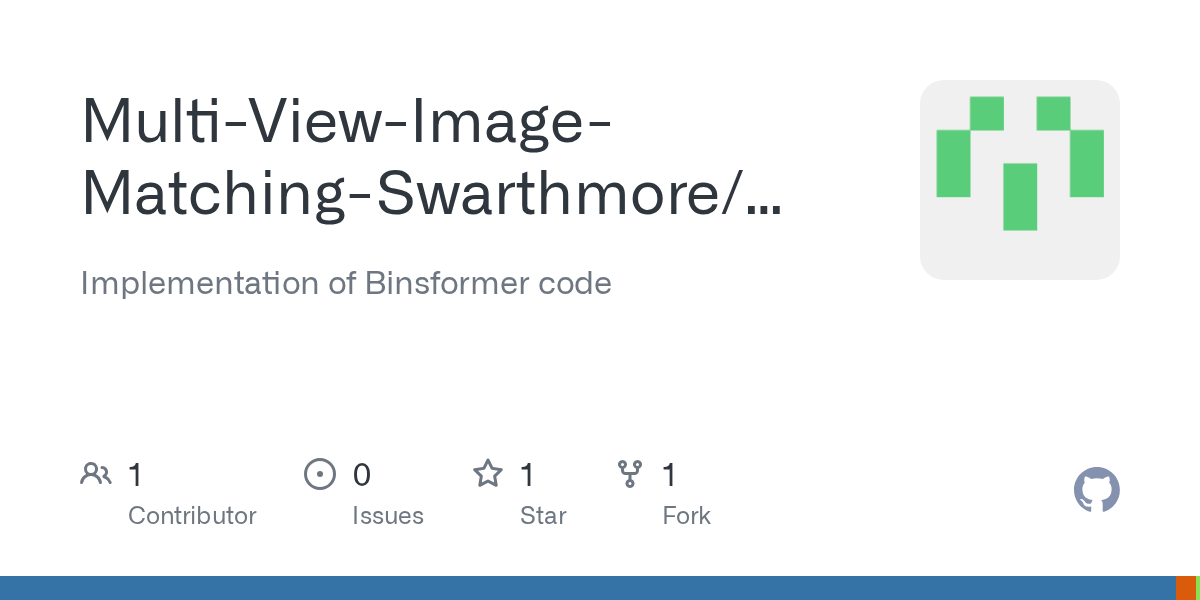 binsformer/setup.ipynb at main · MultiViewImageMatchingSwarthmore/binsformer · GitHub