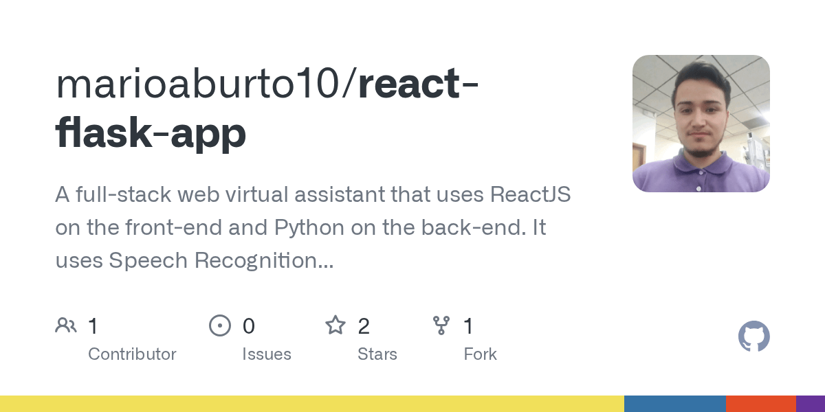 GitHub marioaburto10/reactflaskapp A fullstack web virtual