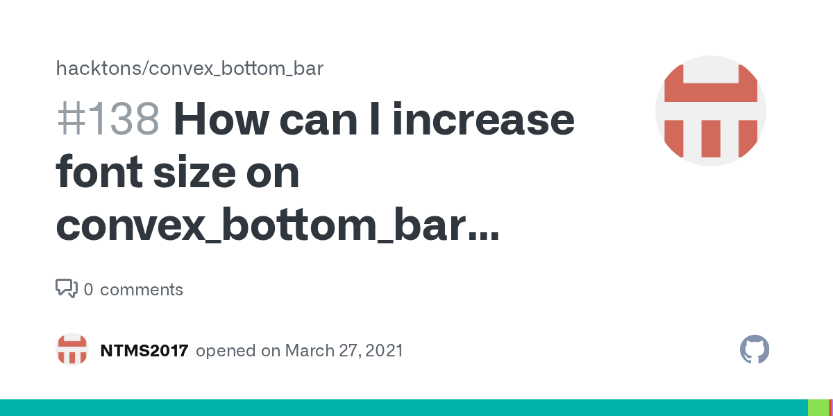 How can I increase font size on convex_bottom_bar items? · Issue 138