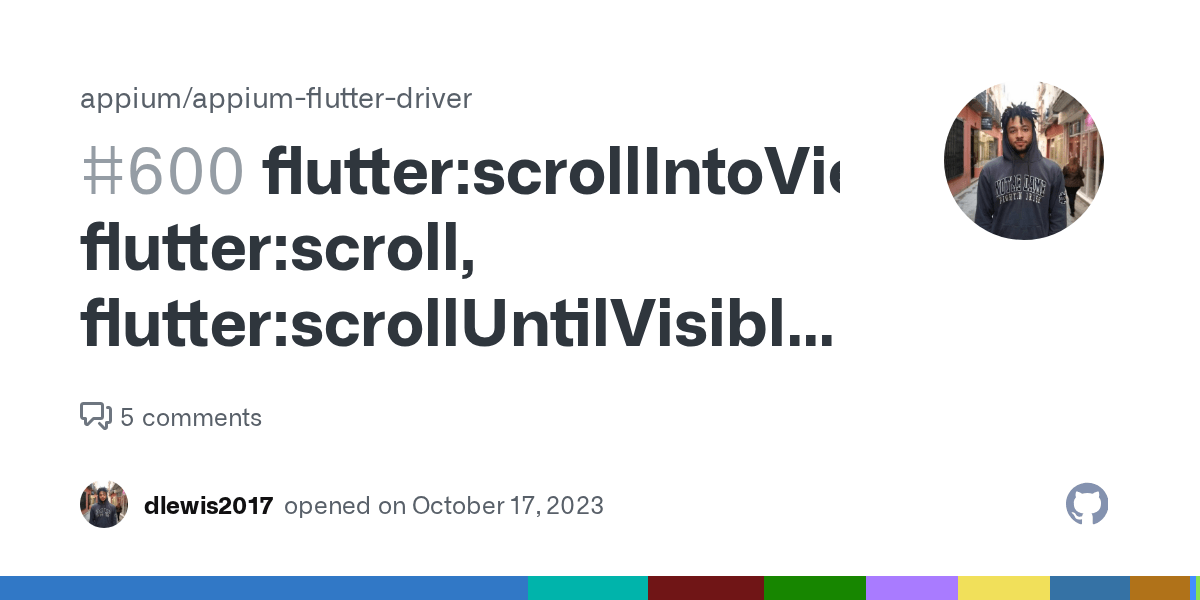flutterscrollIntoView, flutterscroll, flutterscrollUntilVisible not