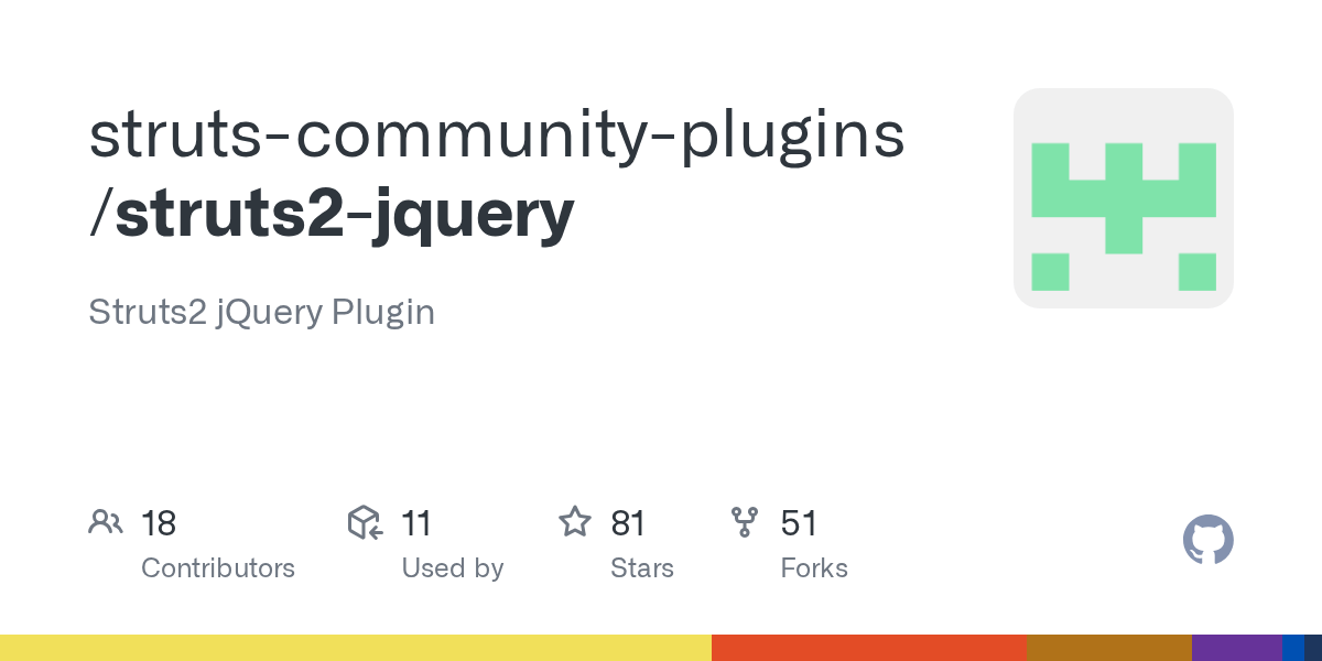 GitHub Struts2 jQuery Plugin