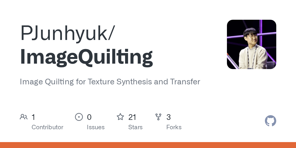GitHub PJunhyuk/ImageQuilting Image Quilting for Texture Synthesis