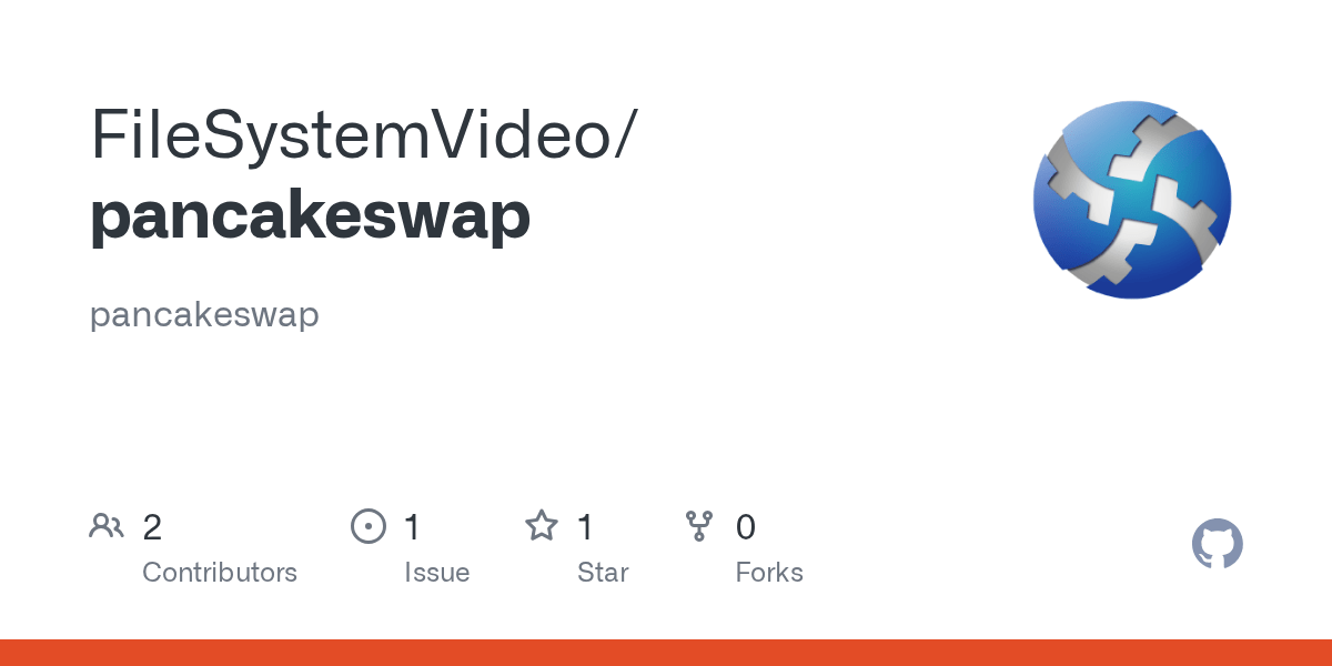 GitHub FileSystemVideo/pancakeswap pancakeswap