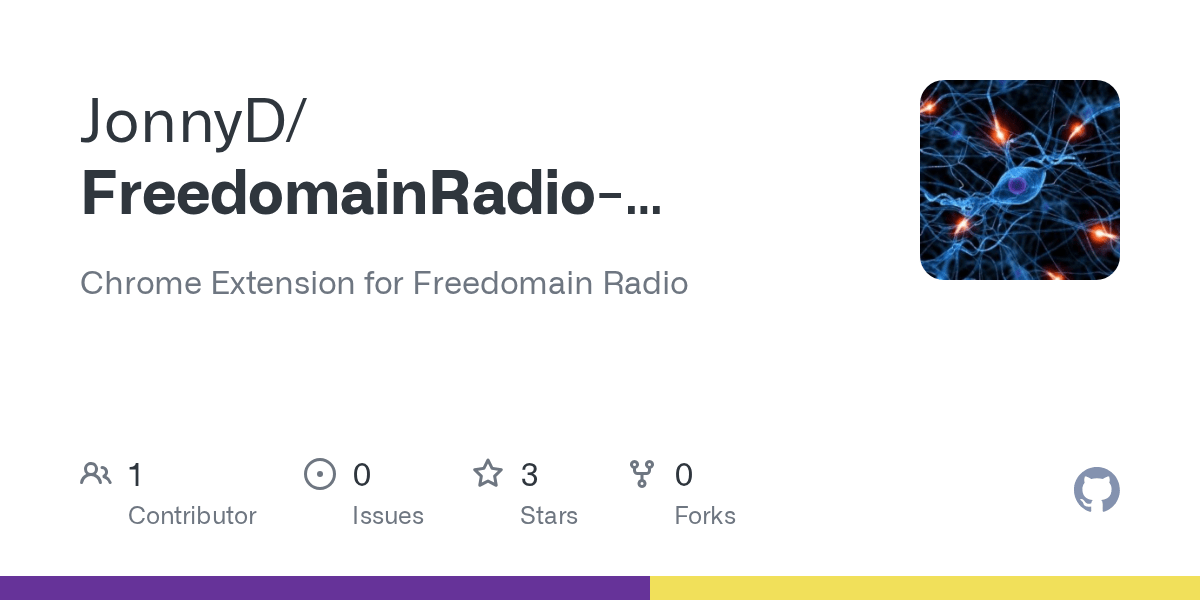 GitHub JonnyD/FreedomainRadioChromeExtension Chrome Extension for