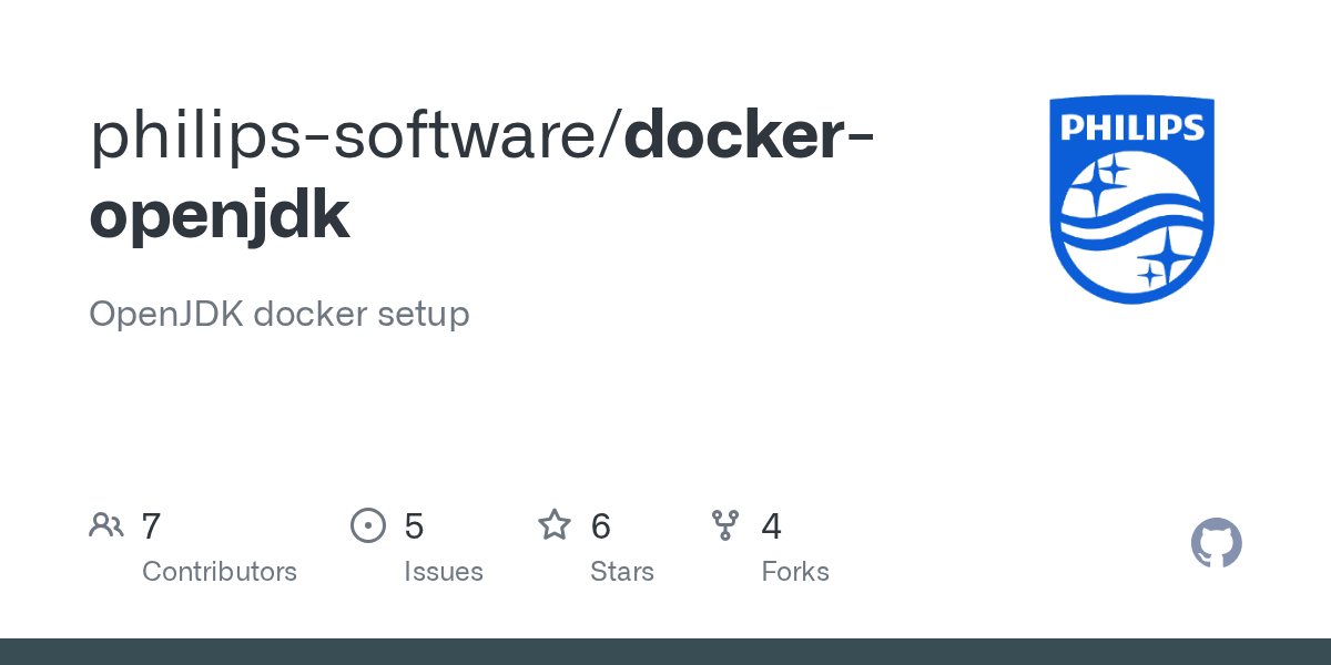 GitHub - philips-software/docker-openjdk: OpenJDK docker setup