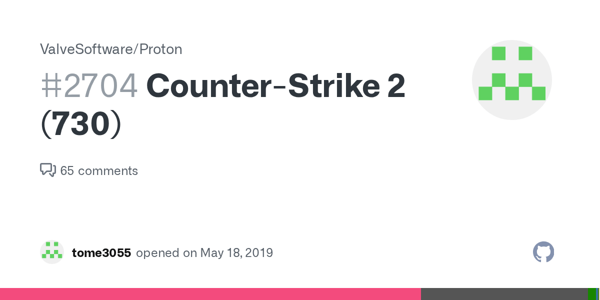 CounterStrike 2 (730) · Issue 2704 · ValveSoftware/Proton · GitHub