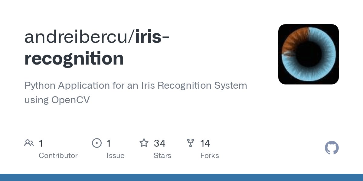 GitHub andreibercu/irisrecognition Python Application for an Iris