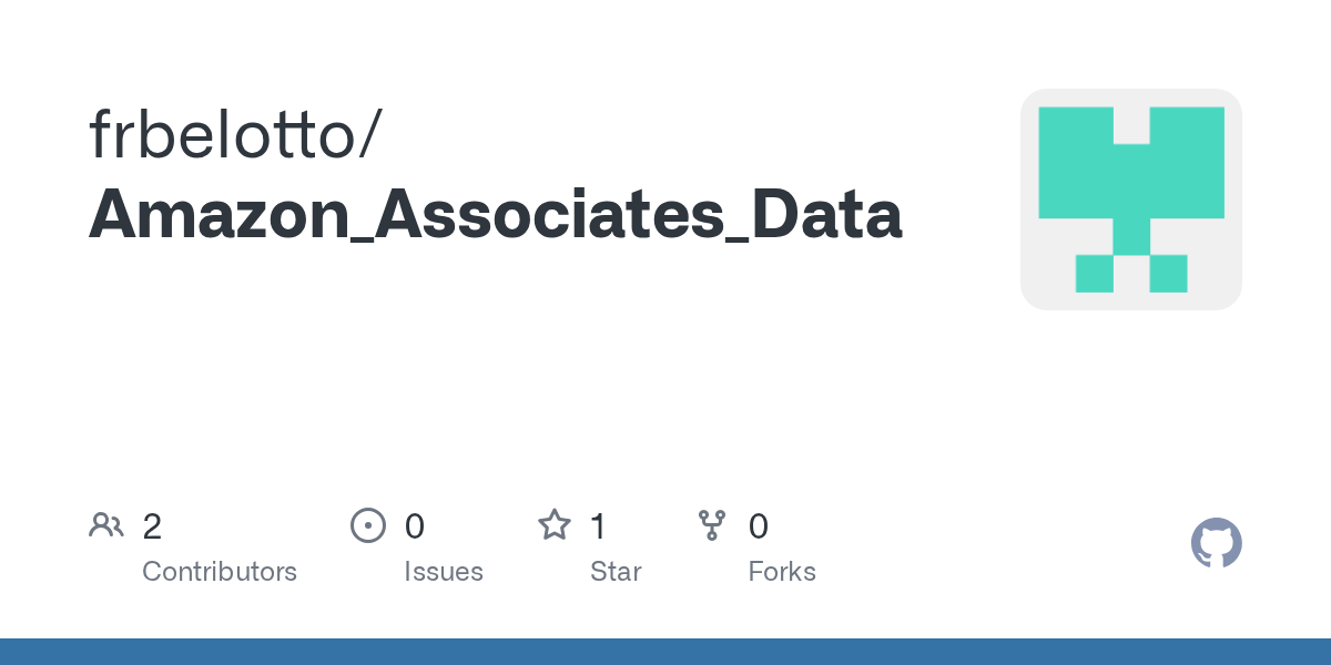 Amazon_Associates_Data/README.md at main · frbelotto/Amazon_Associates_Data · GitHub