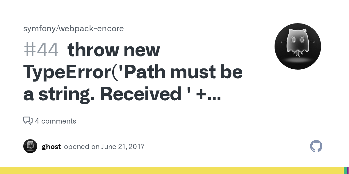 throw new TypeError('Path must be a string. Received ' + inspect(path