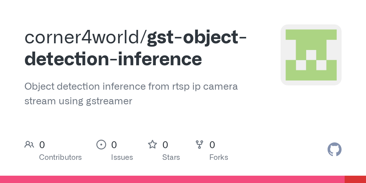 GitHub corner4world/gstobjectdetectioninference Object detection