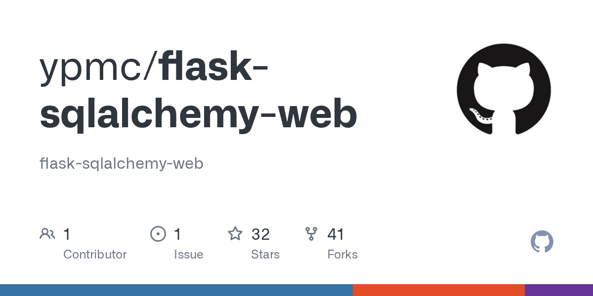 GitHub ypmc/flasksqlalchemyweb flasksqlalchemyweb