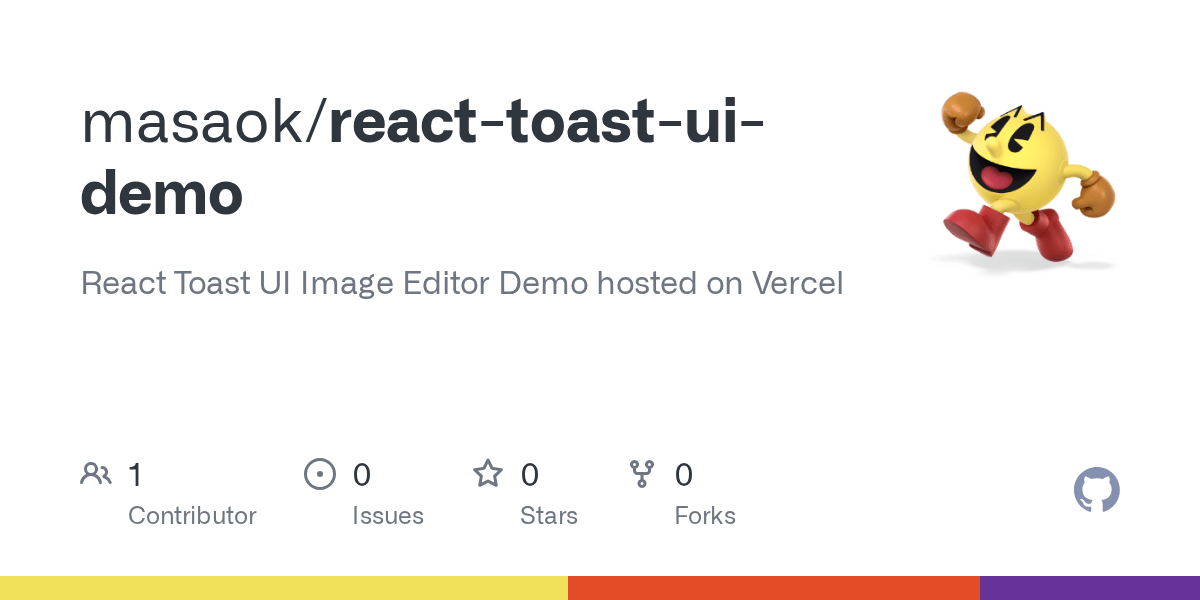 GitHub masaok/reacttoastuidemo React Toast UI Image Editor Demo