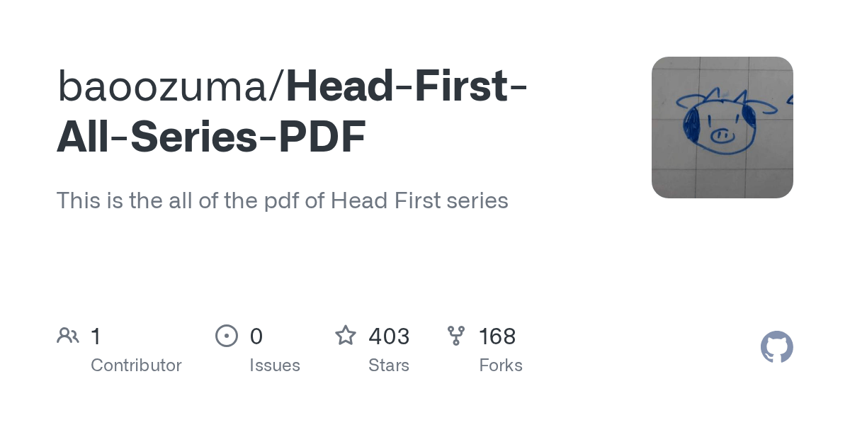 HeadFirstAllSeriesPDF/Head First Java.pdf at main · baoozuma/Head